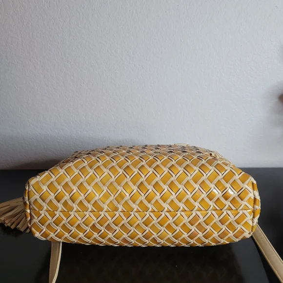 Bally Intrecciato Woven Leather Satchel - Picture 9 of 16